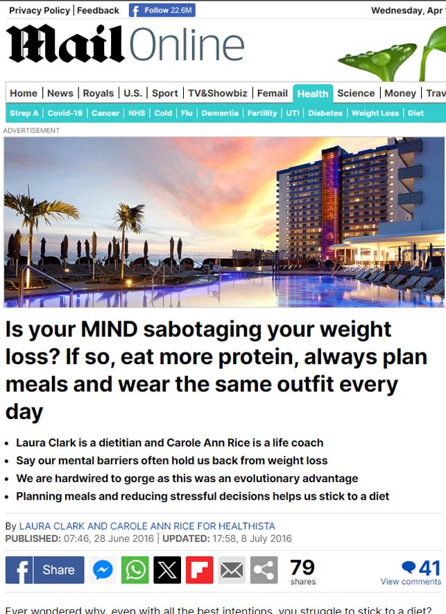 Daily Mail Screenshot